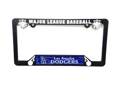 Los Angeles Dodgers Plastic License Plate Frame
