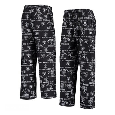 Las Vegas Raiders Men's Concepts Sport Flagship Knit Pajama Pants