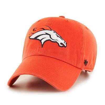 Denver Broncos Orange Men’s 47 Brand Clean Up Adjustable Hat Denver Broncos Orange Men’s 47 Brand Clean Up Adjustable Hat