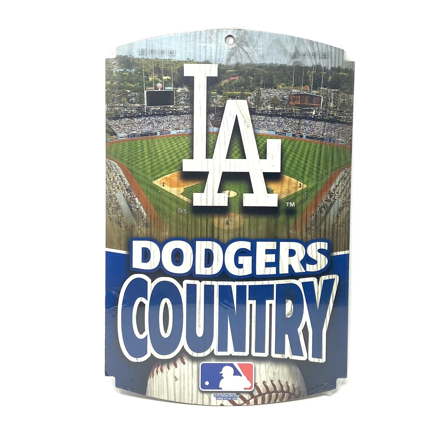 Los Angeles Dodgers Country 11"x 17" Wooden Sign