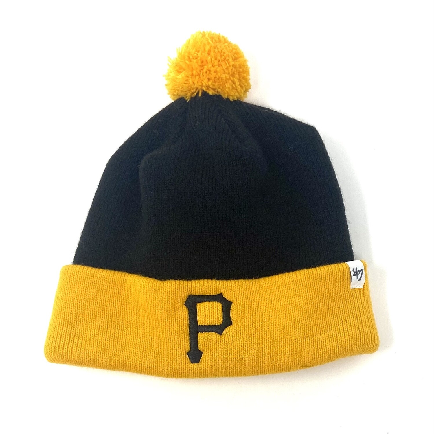 Pittsburgh Pirates Toddler Cuffed Pom Knit Hat