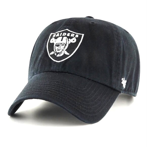 Las Vegas Raiders Men’s 47 Brand Clean Up Adjustable Hat