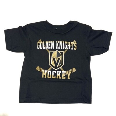 Vegas Golden Knights Toddler Black NHL T-Shirt