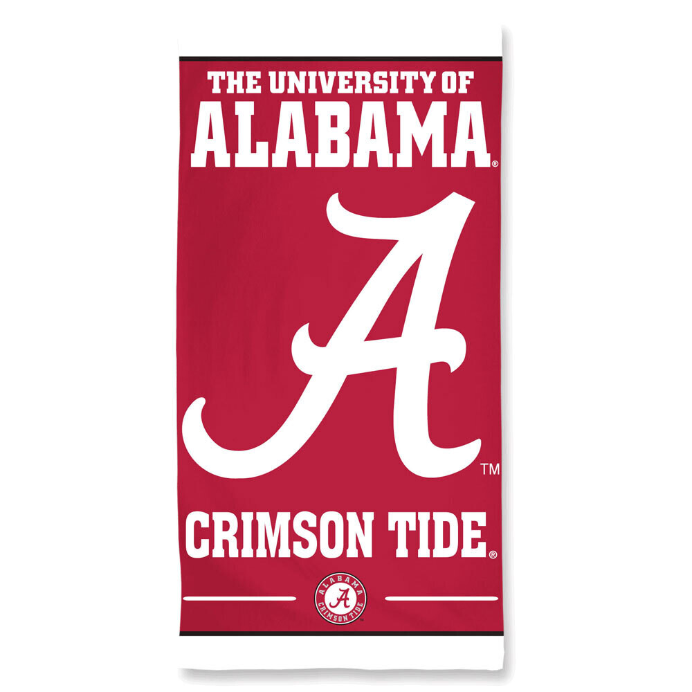 Alabama Crimson Tide Beach Towel