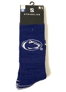Penn State Nittany Lions Men’s Blue Strideline Socks