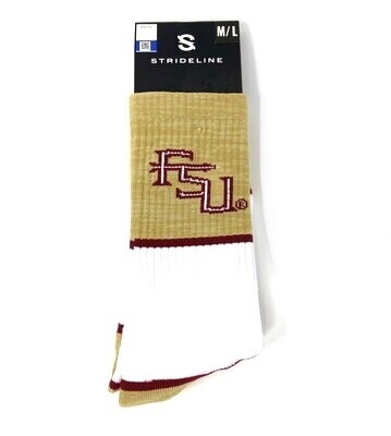 Florida State Seminoles Men’s Gold Strideline Socks