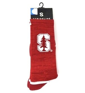 Stanford Cardinal Men’s Red Strideline Socks