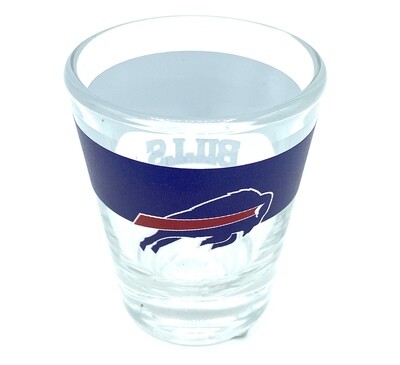 Buffalo Bills 2 Ounce Collector Stripe Shot Glass