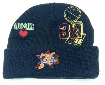 Philadelphia 76ers Men's Mitchell & Ness Cuffed Knit Hat