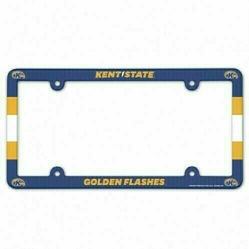 Kent State Golden Flashes Plastic License Plate Frame