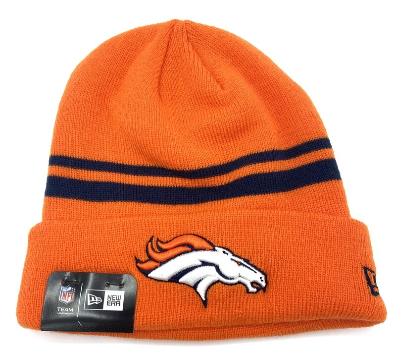 Denver Broncos Men's New Era Cuffed Knit Hat Denver Broncos Men's New Era Cuffed Knit Hat