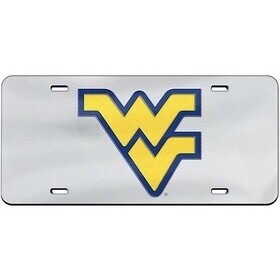 West Virginia Mountaineers Sports Licensing Solutions Die Cast License Plate