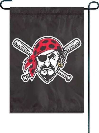 Pittsburgh Pirates 10.5" x 15" Party Animal Garden Flag