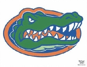 Florida Gators 11" x 17" Ultra 1 Piece Decal