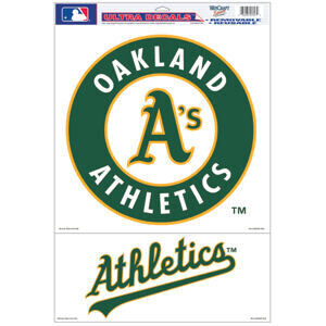 Oakland Athletics 11" x 17" Ultra 2 Piece Decal