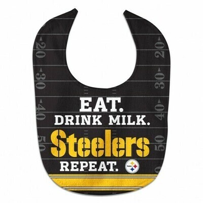 Pittsburgh Steelers Repeat All Pro Baby Bib