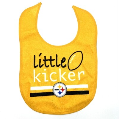 Pittsburgh Steelers Little Kicker All Pro Baby Bib
