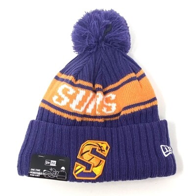 Phoenix Suns Men’s New Era Draft Cuffed Pom Knit Hat
