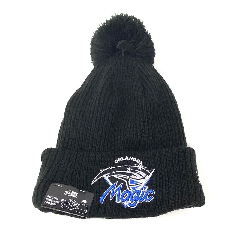 Orlando Magic Men’s New Era Tip Off Cuffed Pom Knit Hat