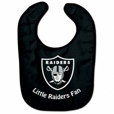 Las Vegas Raiders Fan All Pro Baby Bib Las Vegas Raiders Fan All Pro Baby Bib