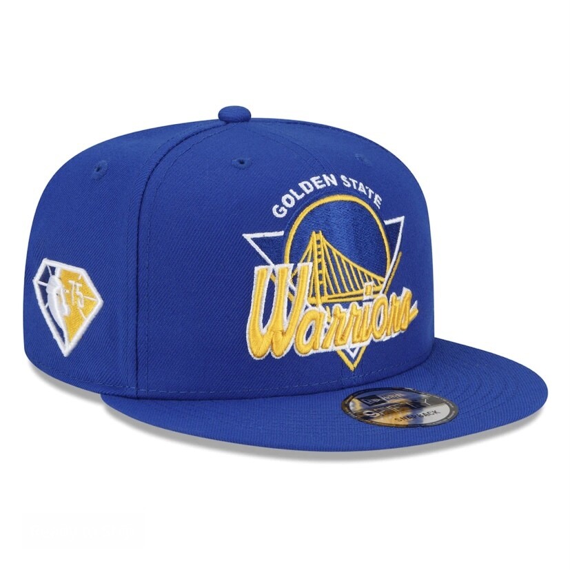 Golden State Warriors Men’s New Era NBA Tip-Off 9Fifty Snapback Adjustable Hat