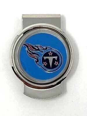 Tennessee Titans Metal Money Clip
