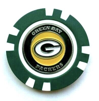 Green Bay Packers Golf Ball Marker Poker Chip