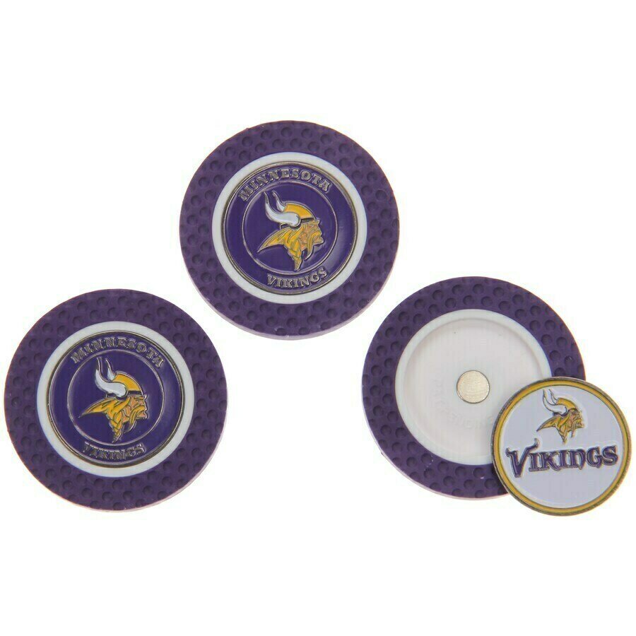 Minnesota Vikings Poker Chip Ball Marker - Team Golf USA