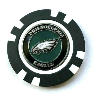 Philadelphia Eagles Golf Ball Marker Poker Chip