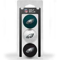 Philadelphia Eagles Set of 3 Golf Balls