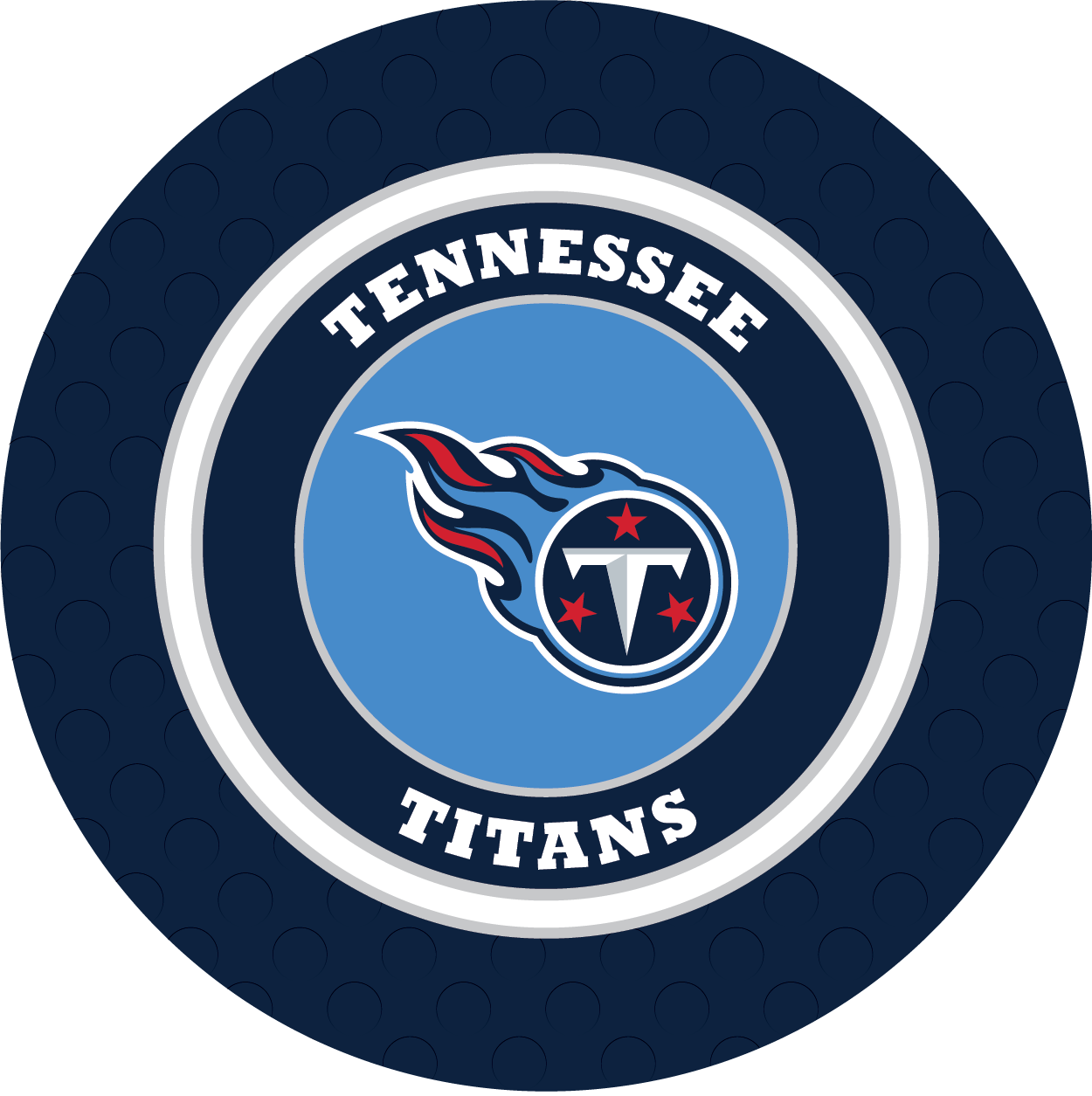 Tennessee Titans Golf Ball Marker Poker Chip