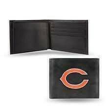 Chicago Bears Genuine Leather Billfold Wallet