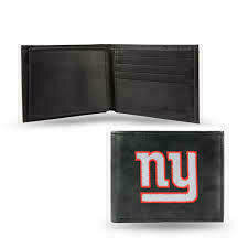 New York Giants Genuine Leather Billfold Wallet