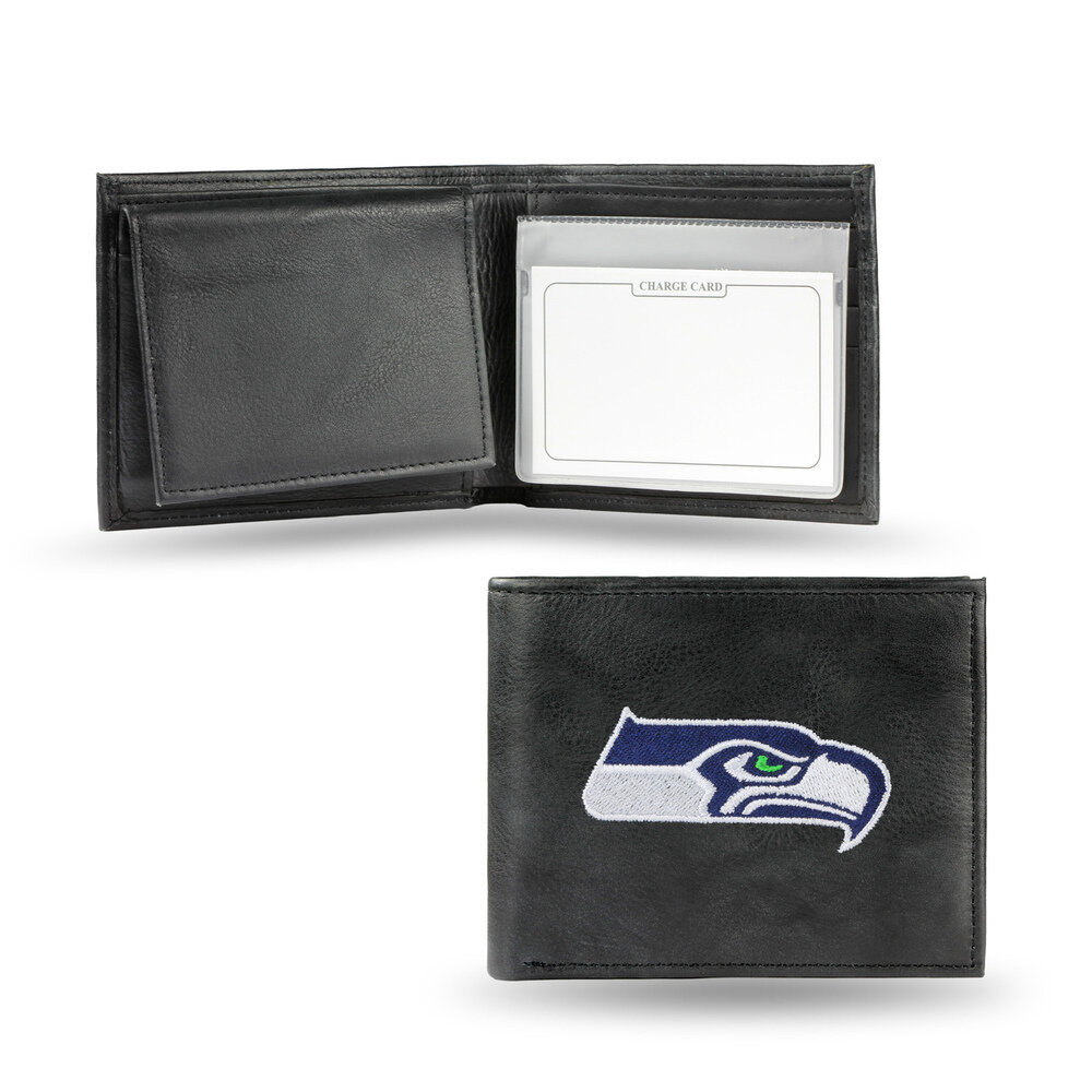 seattle seahawks leather wallet