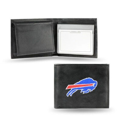 Buffalo Bills Genuine Leather Billfold Wallet