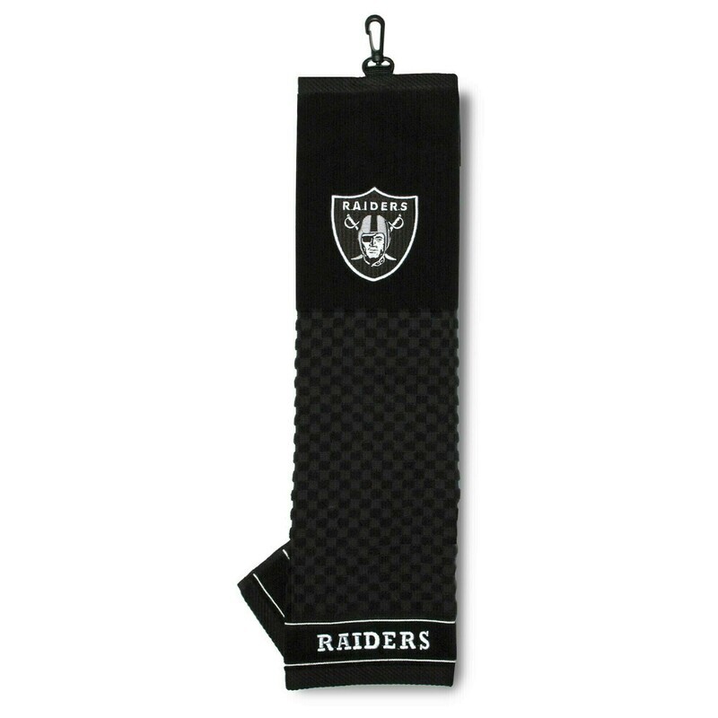 Las Vegas Raiders 16 Las Vegas Raiders 16" x 22" Embroidered Golf Towel