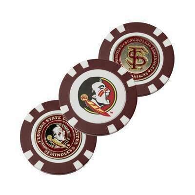 Florida State Seminoles Golf Ball Marker Poker Chip
