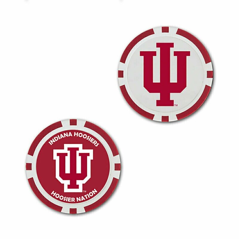 Indiana Hoosiers Golf Ball Marker Poker Chip