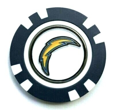 Los Angeles Chargers Golf Ball Marker Poker Chip