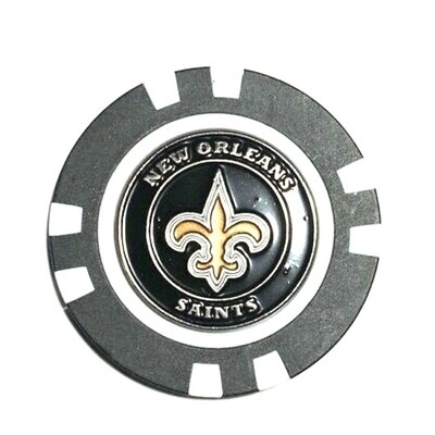 New Orleans Saints Golf Ball Marker Poker Chip