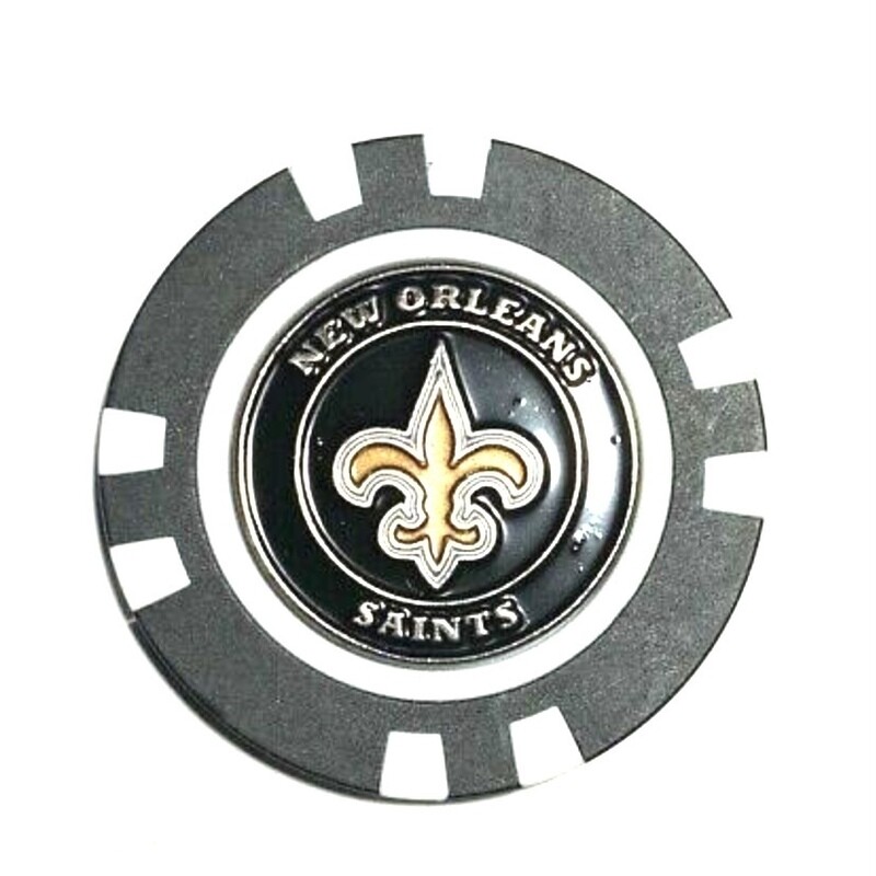 New Orleans Saints Golf Ball Marker Poker Chip