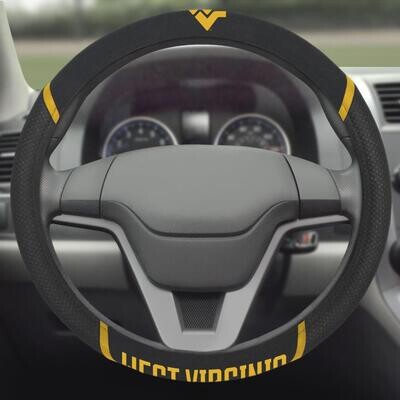 West Virginia Mountaineers Embroidered Car Steering Wheel Cover