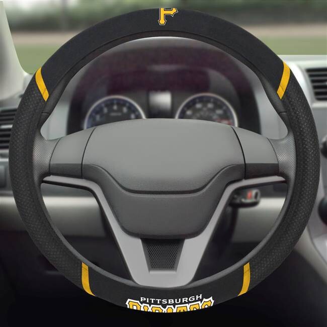 Pittsburgh Pirates Embroidered Car Steering Wheel Cover