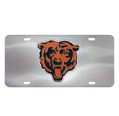 Chicago Bears Sports Licensing Solutions Die Cast License Plate