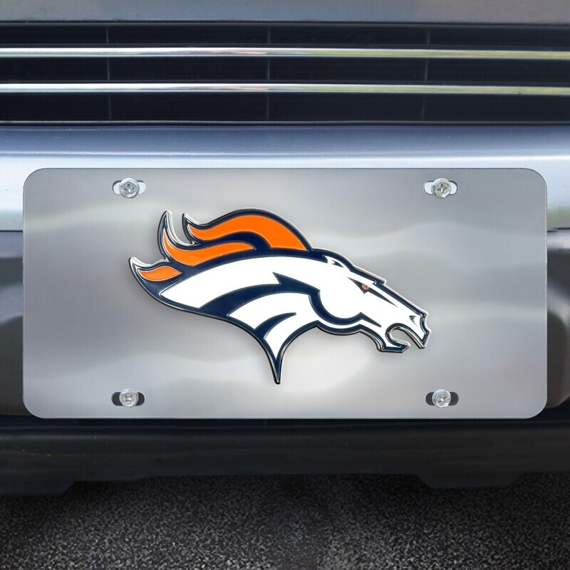 Denver Broncos Licensing Solutions Die Cast License Plate