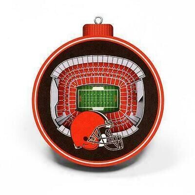 Cleveland Browns 3D Stadium View Ornament Cleveland Browns 3D Stadium View Ornament