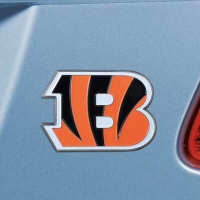 Cincinnati Bengals 3-D Metal Auto Emblem