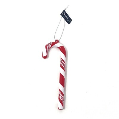 Detroit Red Wings Candy Cane Ornaments Set of 3