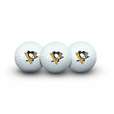 Pittsburgh Penguins Sleeve of 3 Golf Balls