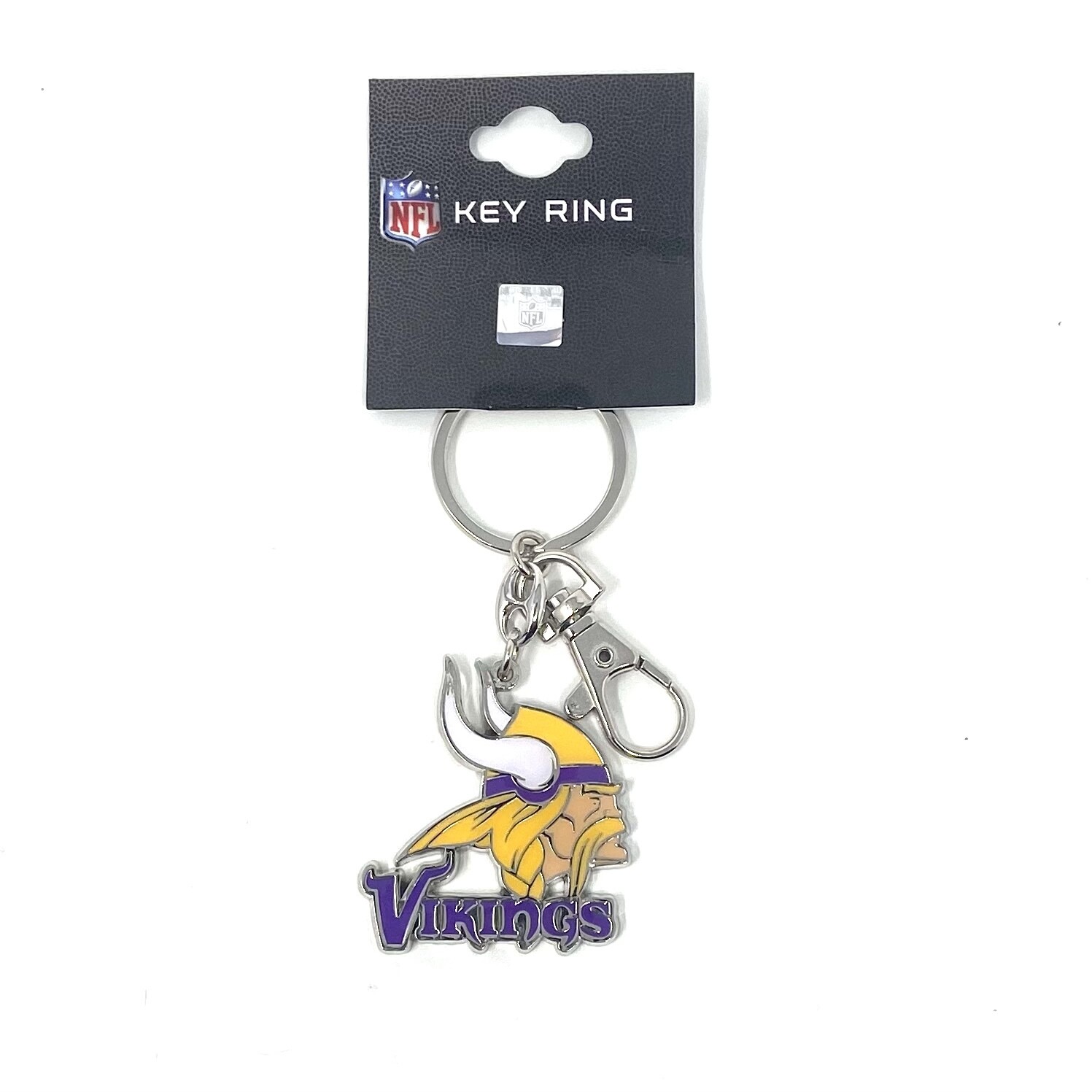 Minnesota Vikings Metal Logo Key Ring